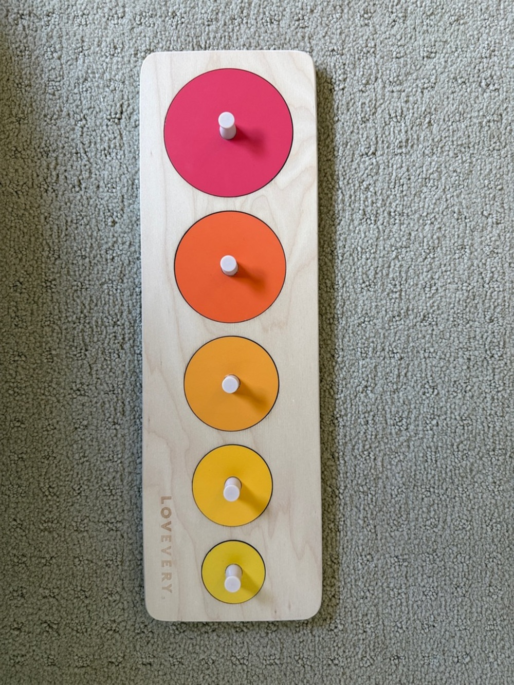 Lovevery - circle puzzle